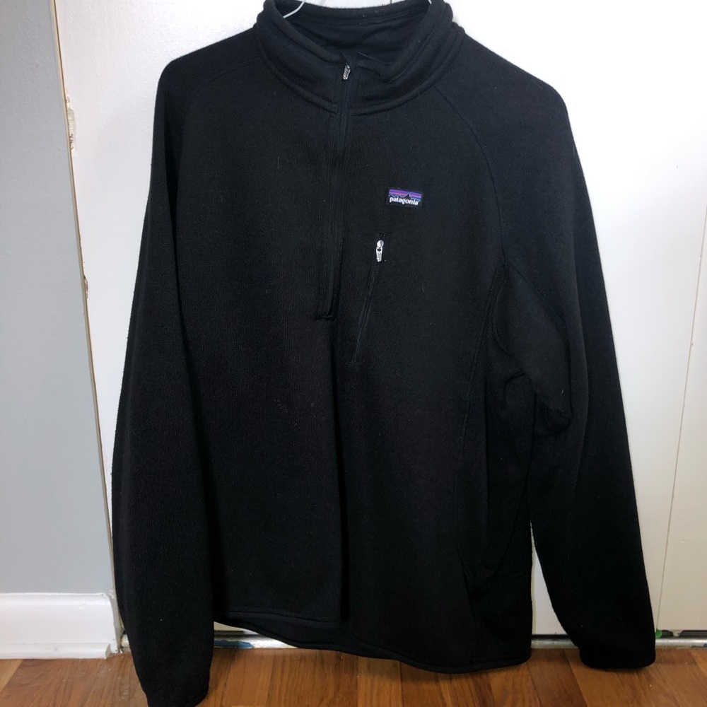 Black Patagonia 1/4 zip